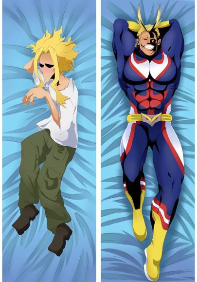 All Might - Taies d’oreiller en promotion, taies japonaises, coussin à étreindre