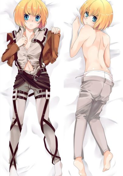 L’Attaque des Titans Armin Arlert - Taies d’oreiller waifu japonaise en vente