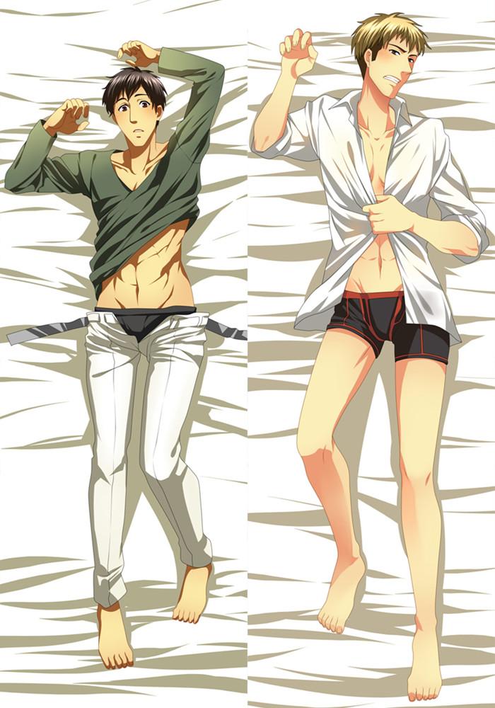 L’Attaque des Titans Bertholdt Hoover - Oreiller Dakimakura Waifu d’anime japonais