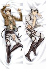 L’Attaque des Titans Jean Kirschtein & Livaï - Oreiller Dakimakura Waifu