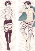 L’Attaque des Titans Levi - Housse de corps Dakimakura en promotion
