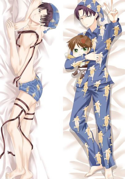 L’Attaque des Titans Levi - Housse de coussin Dakimakura