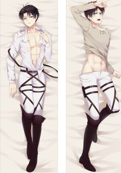 L’Attaque des Titans Levi - Coussin Daki mignon