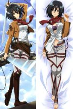 L’Attaque des Titans Mikasa Ackerman - Coussin câlin mignon