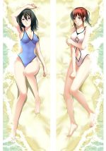 L’Attaque des Titans Mikasa Ackerman & Sasha Braus - Housses d’oreiller dakimakura mignonnes d’anime