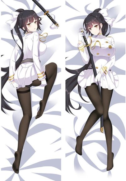 Azur Lane Atago - Housses de coussin de corps japonaises