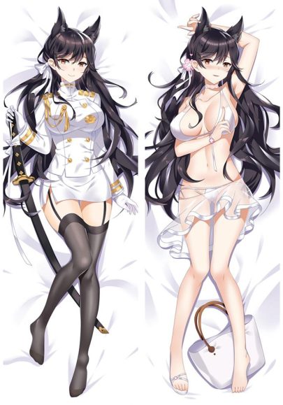 Azur Lane Atago - Taies d’oreiller Dakimakura Waifu d’anime japonais