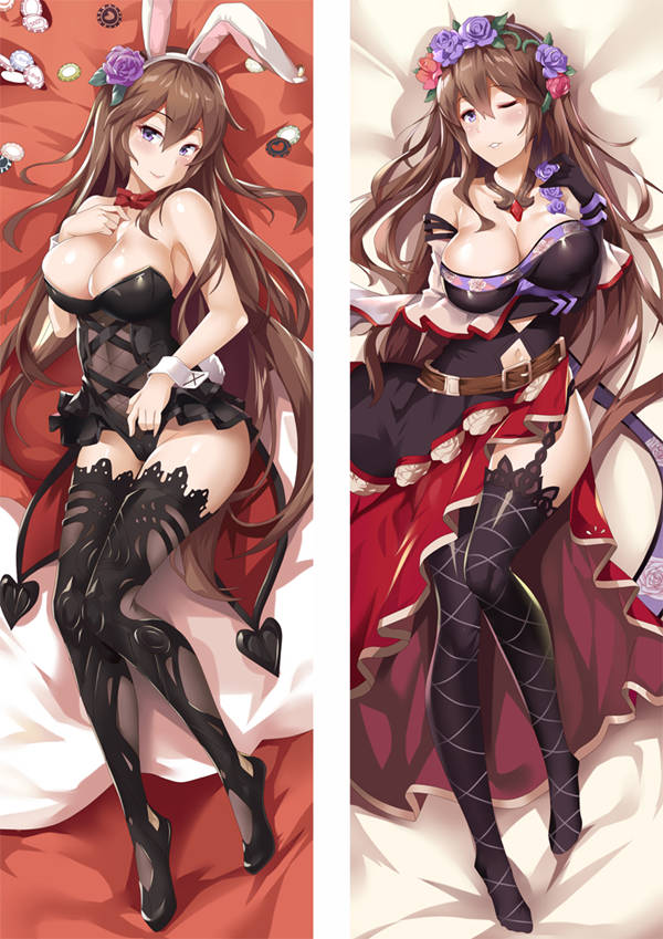 Azur Lane - Taies d’oreiller longues multi-tailles d’anime dakimakura japonaises