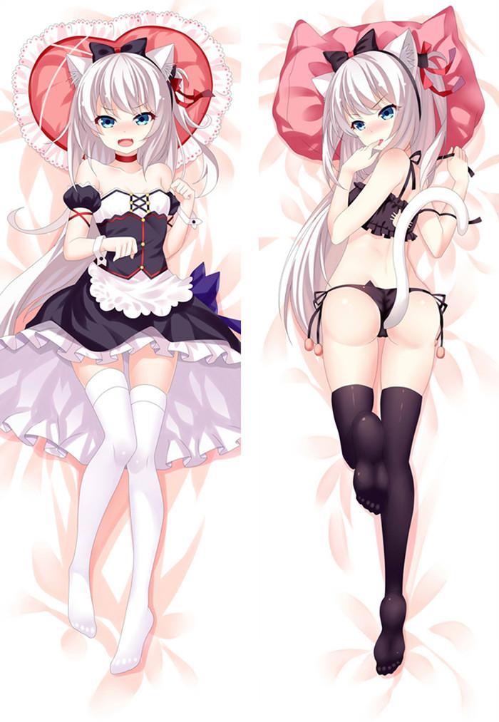 Azur Lane Hammann - Housses de coussin câlines / Taies d’oreiller japonaises