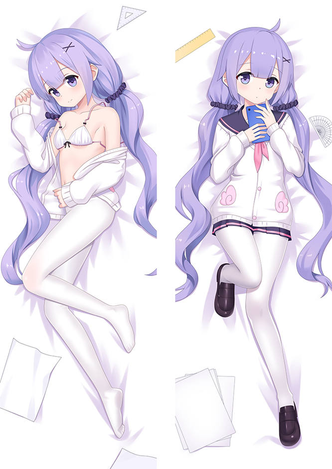 Azur Lane HMS Unicorn - Longue Dakimakura Mignonne Multi-tailles