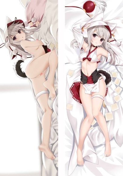 Azur Lane IJN Yūdachi - Coussin corporel japonais mignon