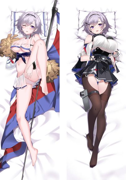 Azur Lane Reno - Housse de coussin Dakimakura Waifu