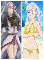 Black Clover Noelle Silva - Housses câlines japonaises