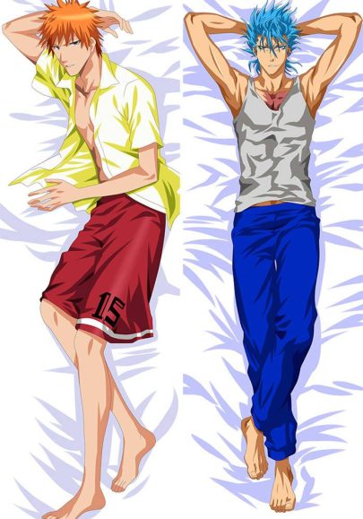 Bleach Ichigo Kurosaki & Grimmjow Jaegerjaquez - Oreiller Dakimakura Anime