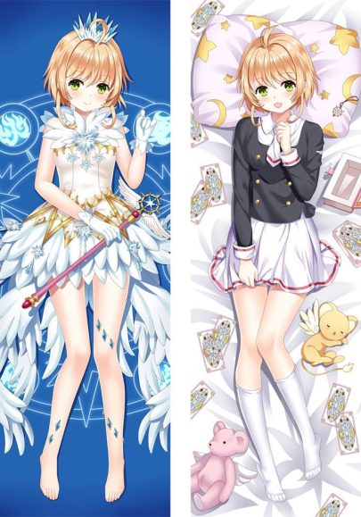 Cardcaptor Sakura Kinomoto - Coussin dakimakura mignon d’anime à câliner