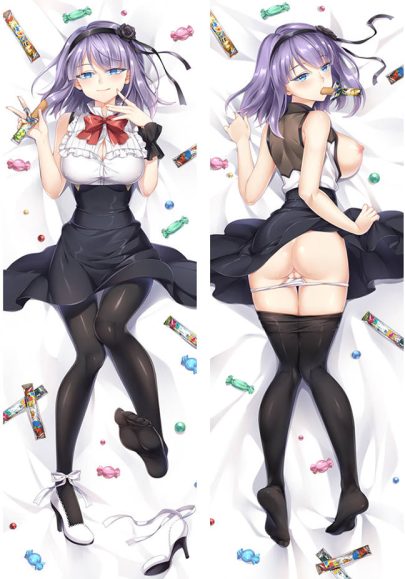 Dagashi Kashi Hotaru Shidare - Housses d’oreiller dakimakura d’anime japonais