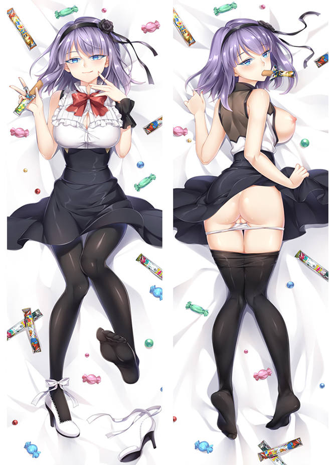 Dagashi Kashi Hotaru Shidare - Housses d’oreiller dakimakura d’anime japonais
