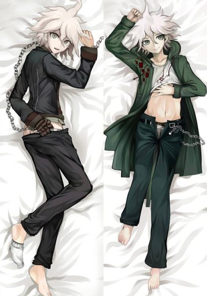 Danganronpa Nagito Komaeda - Housses de coussin de corps