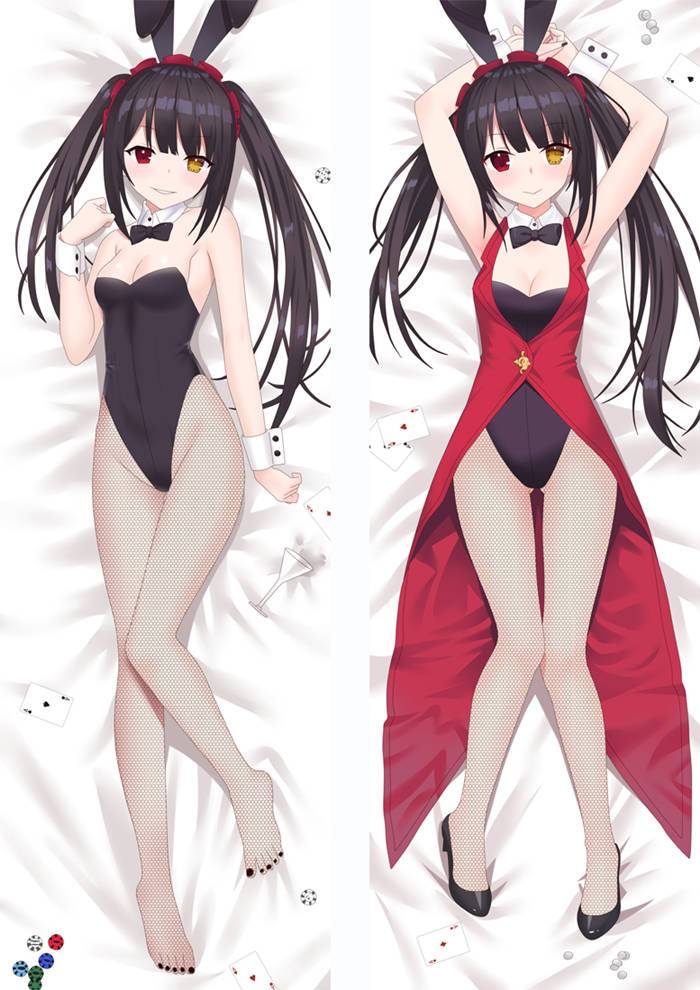 Date A Live - Taie d’oreiller longue d’anime, plusieurs tailles