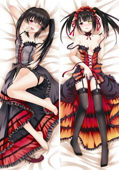 Date A Live - Taies d’oreiller dakimakura longues anime, plusieurs tailles