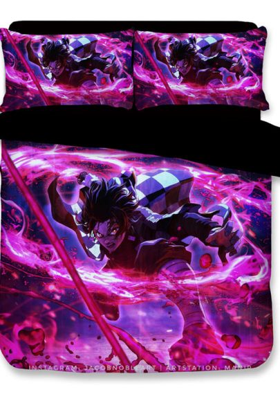 Demon Slayer - Housses de coussin Daki japonaises