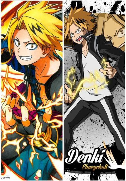 Denki Kaminari - Oreiller Dakimakura Anime