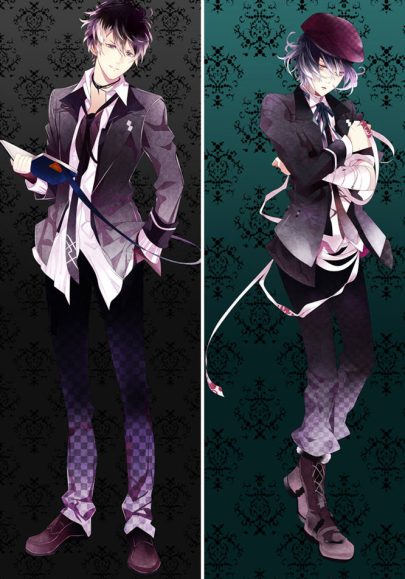 Diabolik Lovers Ruki Mukami - Coussin long multi-tailles