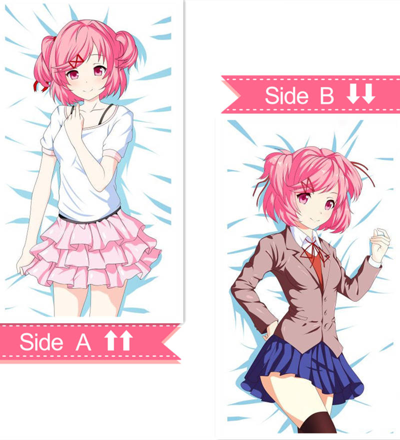 Doki Literature Club! (DDLC) - Housses d’oreiller mignonnes d’anime