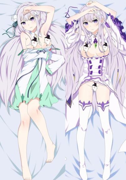 Emilia - Taies d’oreiller Dakimakura japonaise