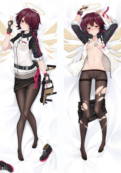 Exusiai Arknights - Housses de coussin dakimakura d’anime japonais