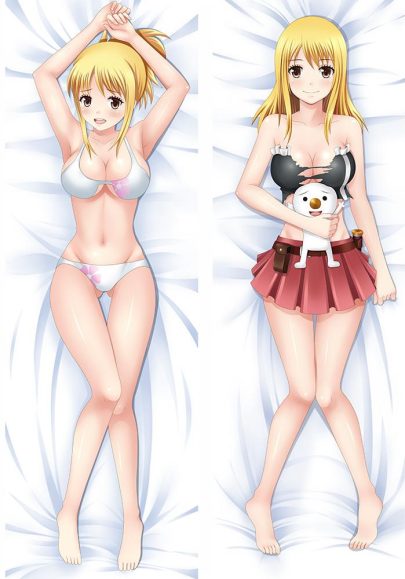 Fairy Tail Lucy Heartfilia - Oreiller câlin dakimakura d’anime