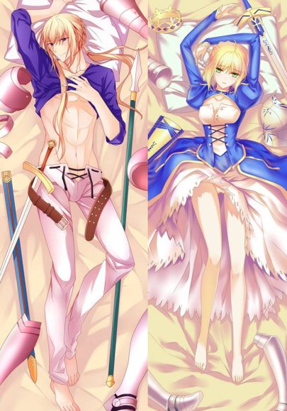 Fate Saber - Housses de coussin pour corps