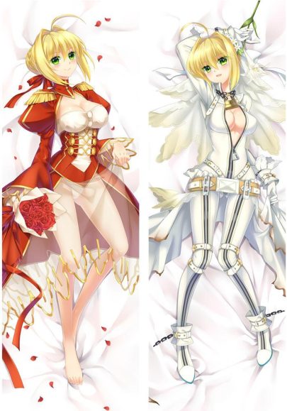 Fate/EXTELLA LINK Nero Claudius - Taies d’oreiller japonaises câlines