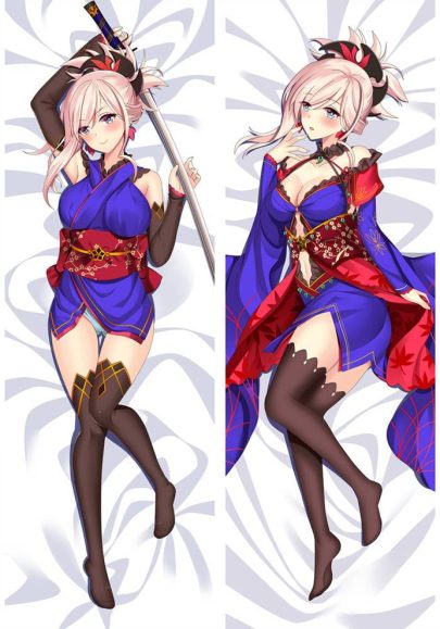Fate/Grand Order Miyamoto Musashi - Oreiller Dakimakura Waifu d’Anime en Vente