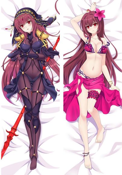Fate/Grand Order Scáthach - Grand coussin dakimakura à étreindre, plusieurs tailles