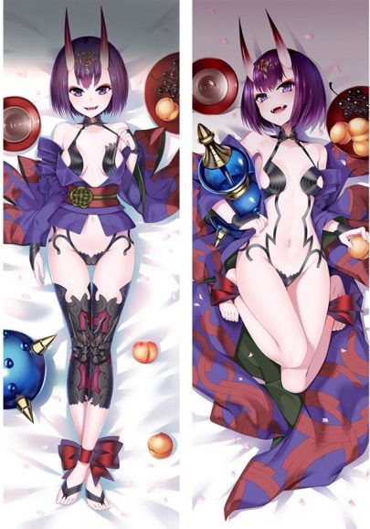 Fate/Grand Order Shuten Douji - Longue taie d’oreiller waifu multi-tailles