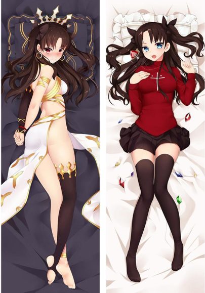 Fate/Stay Night Rin Tohsaka - Oreiller long d'anime Dakimakura multi-tailles