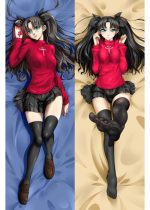 Fate/Stay Night Rin Tohsaka - Taies d’oreiller longues d’anime, plusieurs tailles