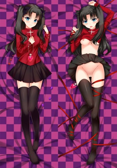 Fate/Stay Night Rin Tohsaka - Housse d’oreiller waifu