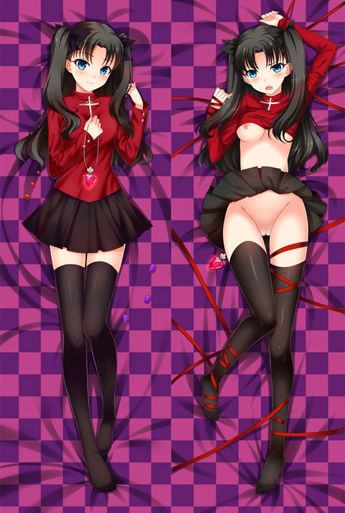 Fate/Stay Night Rin Tohsaka - Housse d’oreiller waifu