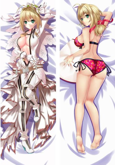 Fate/Stay Night Saber - Taies d’oreiller longues multi-tailles Dakimakura d’anime japonais