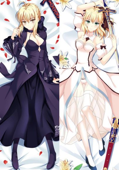 Fate/Stay Night Saber - Anime japonais long, plusieurs tailles