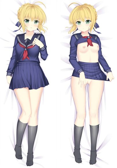 Fate/Stay Night Saber - Oreiller Corps Dakimakura Fille Anime Mignonne