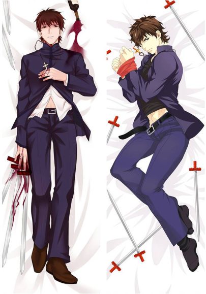 Fate/Zero Kotomine Kirei - Coussin Long à Câliner Multi-tailles