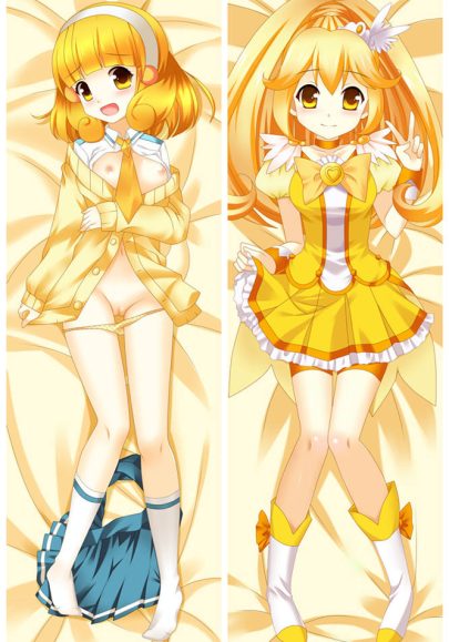 Futari wa Pretty Cure - Housses d’oreiller waifu d’anime