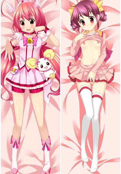 Futari wa Pretty Cure - Housses de coussins corps mignonnes avec animaux