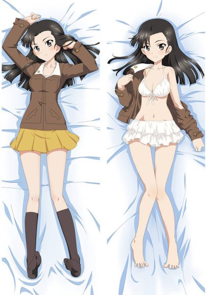 Oreillers de corps câlins d’anime Girls und Panzer