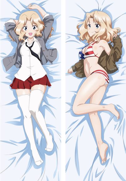 Girls und Panzer - Taies d’oreiller dakimakura longues multi-tailles