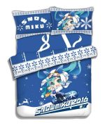 Hatsune Snow Miku - Longue peluche japonaise mignonne, plusieurs tailles