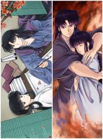 Inuyasha Naraku & Kikyo - Housses de dakimakura longues multi-tailles
